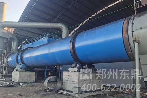 內(nèi)蒙古伊旗大型煤泥烘干機(jī)項(xiàng)目安裝現(xiàn)場